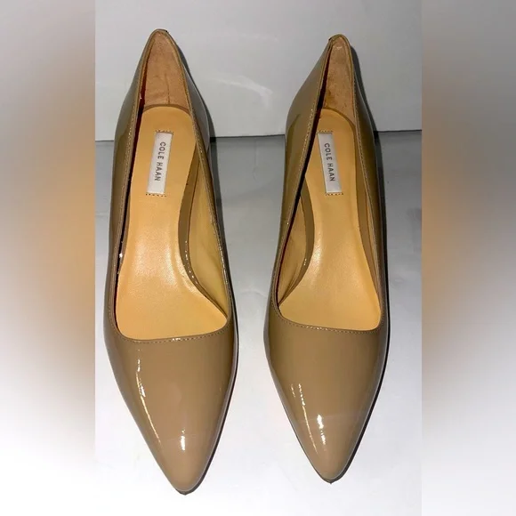Cole Haan nude heels size 5.5 new - Picture 1 of 9